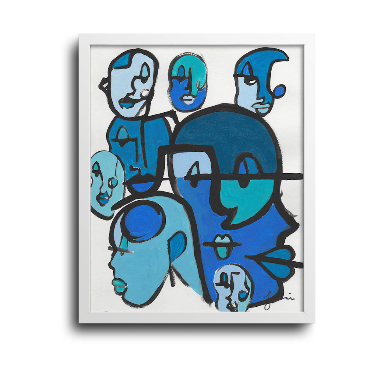 "Feeling Blue" Print