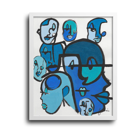 "Feeling Blue" Print