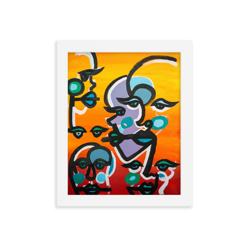 Framed "HEAT" Print