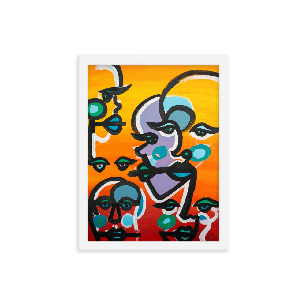 Framed "HEAT" Print