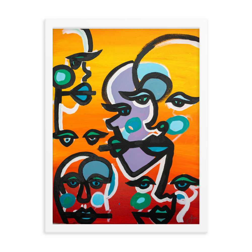 Framed "HEAT" Print