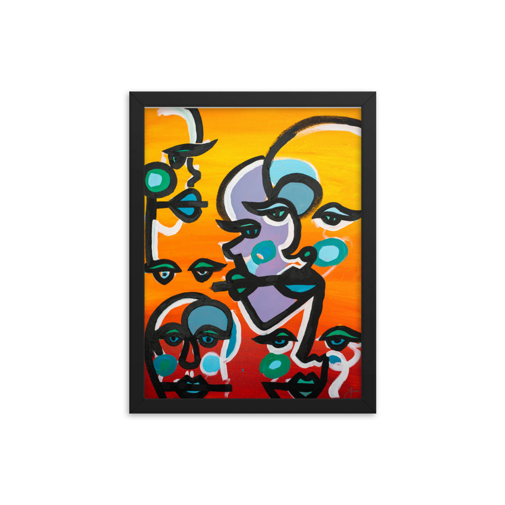 Framed "HEAT" Print