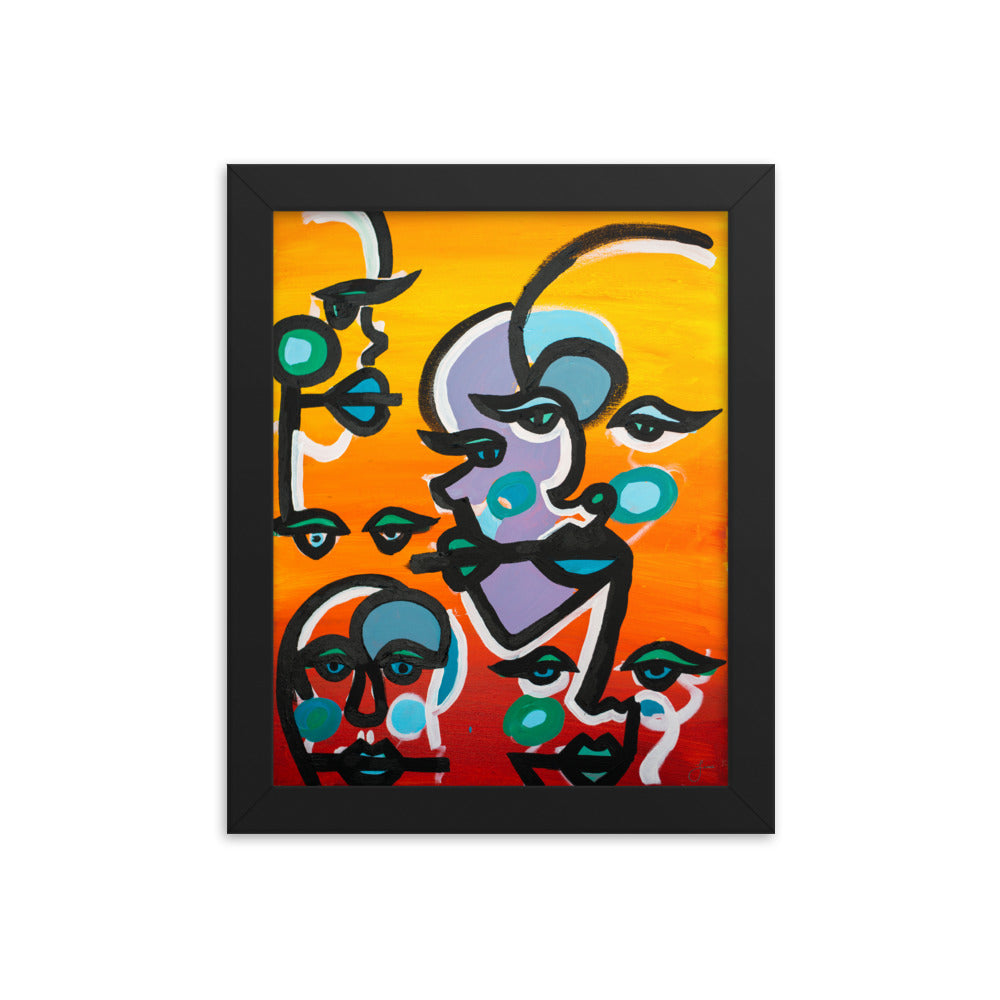 Framed "HEAT" Print