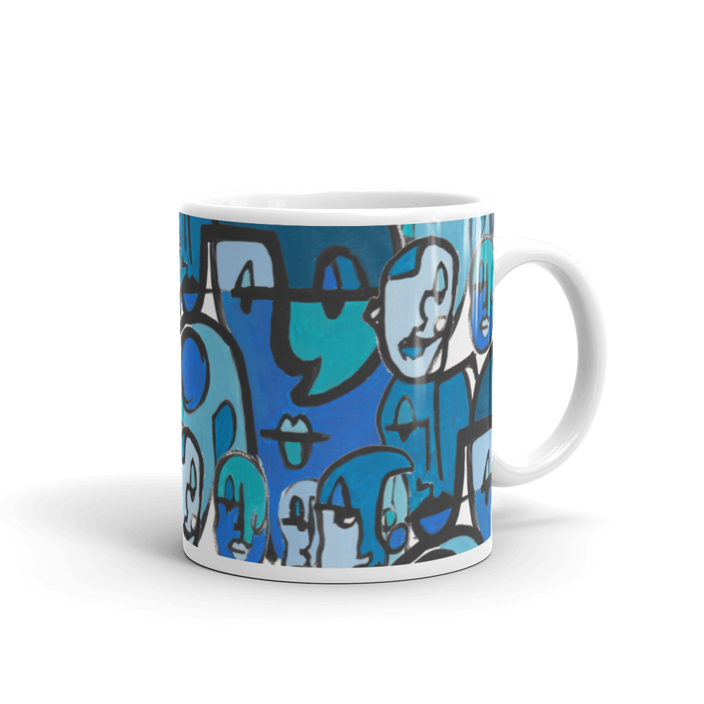 "Feeling Blue" Mug