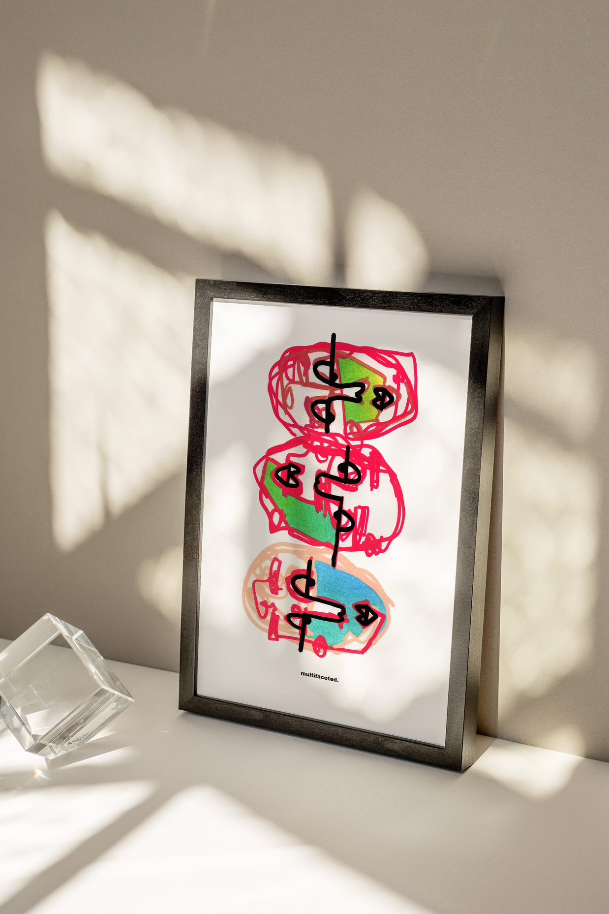 "Multifaceted" Print